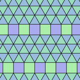 Tiling Demiregular triple triangle Elongated Triangular.png