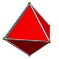 A 3-dimensional cross-polytope