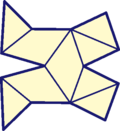 Triangular cupola dual net.png