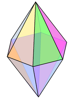 双六角锥