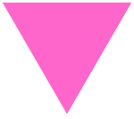 inverted pink triangle